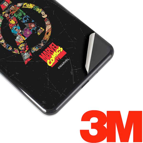 Marvel Classic Comics Avengers Logo Google Pixel 3 XL Skin